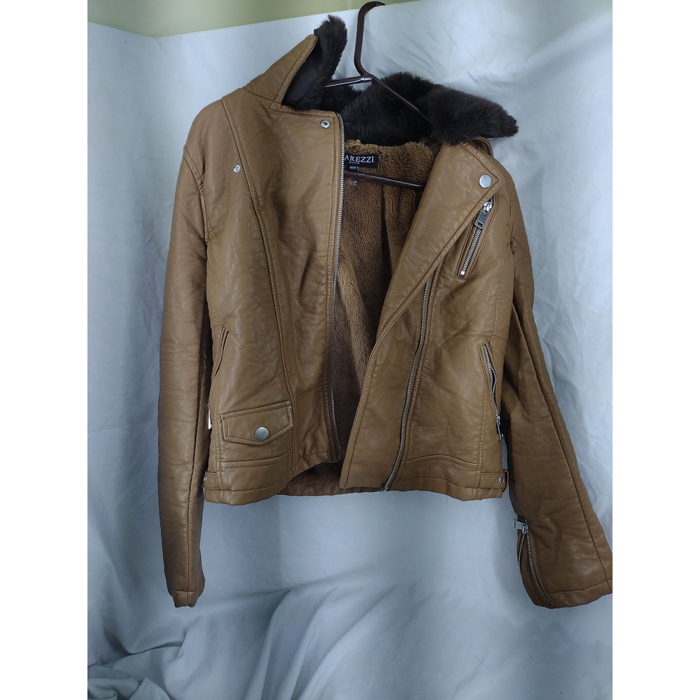 Marezzi leather jacket M